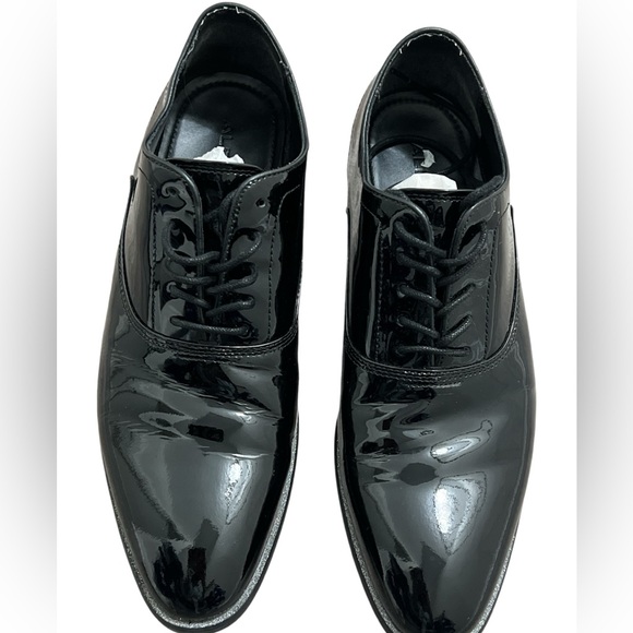 Aldo Men´s Black Patent Leather Dress Oxfords
